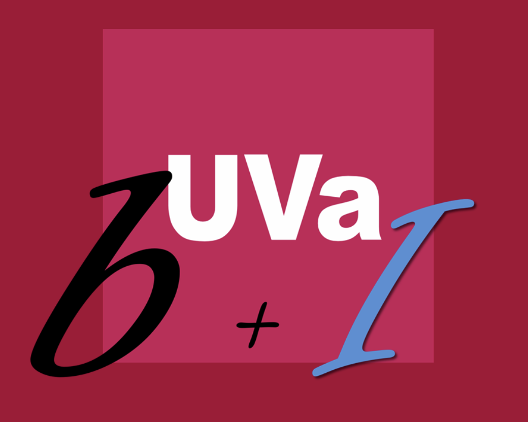 Biblioteca con la investigación logo